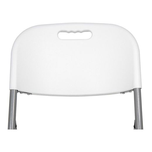 Silla Plegable Blanca 86,5 X 47 X 54 Cm