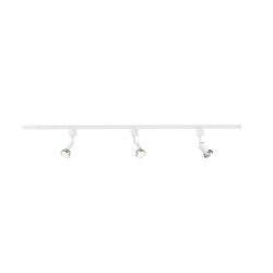 Sistema De Riel Easylink 3 Proyectores, Tobia, 5 W, Blanco