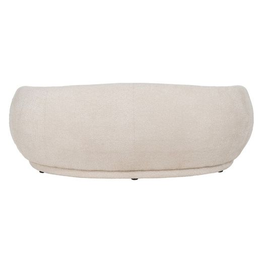 Sofá Beige Tejido Salón 191 X 93 X 75 Cm