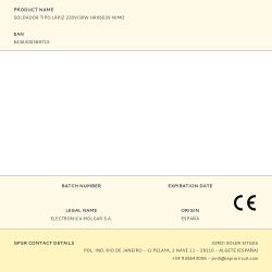 Soldador Tipo Lápiz 220V/30W