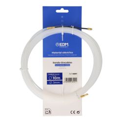 Sonda Pasacables Guía, Nylon, 10 M X 3 Mm