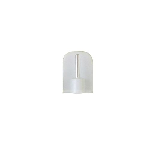 Soporte Adhesivo Portavisillo Blanco, 4 Uds