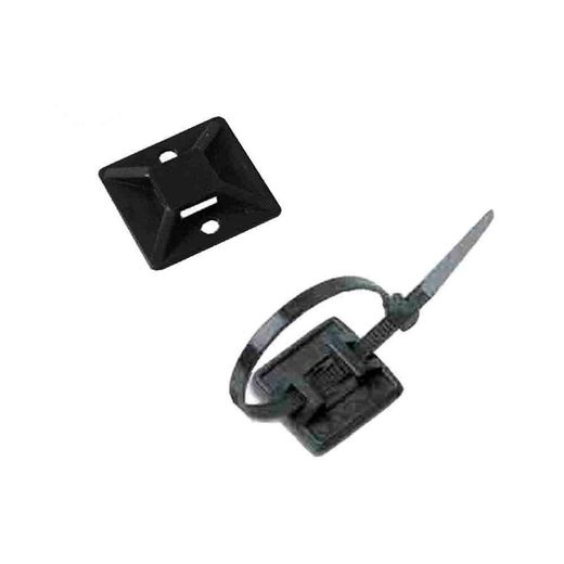 Soporte Adhesivo Para Brida Negra (Blister 25 Unid.)