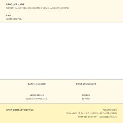 Soporte Ajustable De Cabezal De Ducha Libertà Cromo