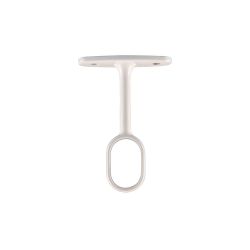 Soporte Armario Central Ovalado Blanco (1 Ud) Cintacor - Storplanet