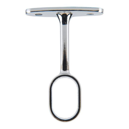 Soporte Armario Central Ovalado Cromado Cintacor - Storplanet