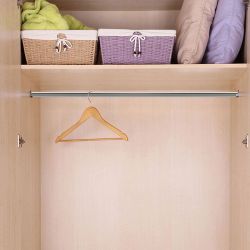 Soporte Armario Entre-Paredes Ovalado Blanco (2 Uds) Cintacor - Storplanet