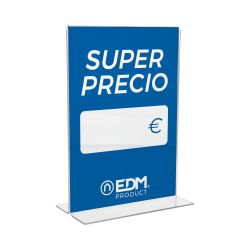 Soporte Cartel A5 De Metacrilato Transparente Grosor 2 Mm, 148 X 210 Mm