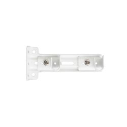 Soporte Lateral Doble Riel Reforzado Blanco, 2 Uds