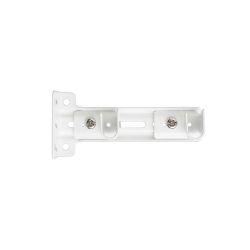 Soporte Lateral Doble Riel Reforzado Blanco, 2 Uds