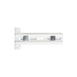 Soporte Lateral Doble Riel Reforzado Blanco, 2 Uds