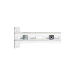 Soporte Lateral Doble Riel Reforzado Blanco, 2 Uds