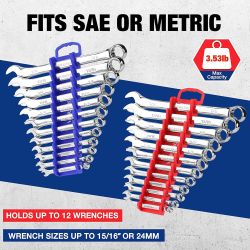 Soporte Magnético Para Llaves, Forma De Tira, 12 Posiciones, 280 X 56 X 45 Mm