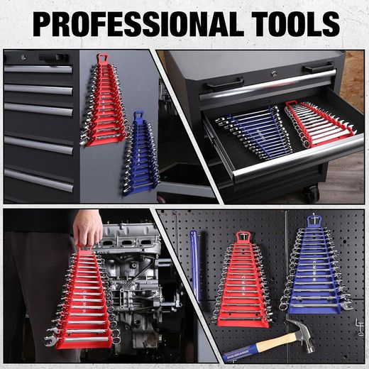 Soporte Magnético Para Llaves, Triangular, 15 Posiciones, 345 X 188 X 48 Mm