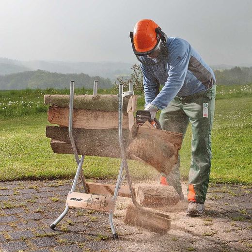 Soporte Para Cortar Leña Con Motosierras Sb 60