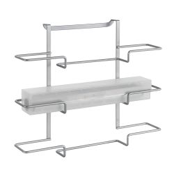 Soporte Triple De Puerta Para Film/Aluminio 'Galileo' 36X9X30Cm Metaltex
