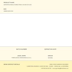 Soportes Reductores Para Cocina De Gas