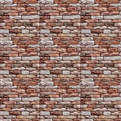 Sticker Imitacion Muro Color Marron 30 X 30 Cm, Pack 2 Uds