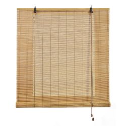 Estor Enrollable Bambú Ocre Mango 120 X 175 Cm
