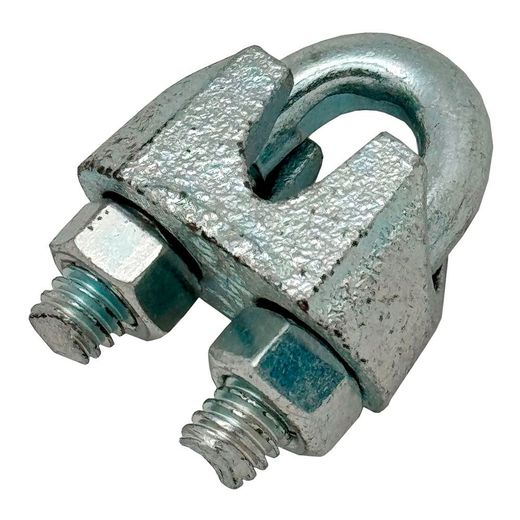 Sujetacable Din-741 Sjt01, Acero Galvanizado, M4, 1/8". 2 Unidades