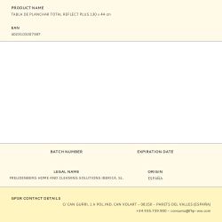 Tabla De Planchar Total Reflect Plus 130 X 44 Cm