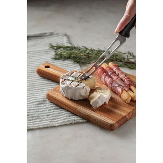 Tabla Para Cortar Y Servir Con Mango, 19,5 X 18,5 X 1,8 Cm