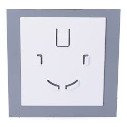 Tapa 175 X 175Mm Color Gris Aluminio Cepillado Para Extractor 08413 Ø10Cm Edm