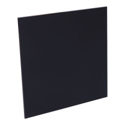 Tapa 175 X 175Mm Color Negro Mate Para Extractor 08413 Ø10Cm Edm