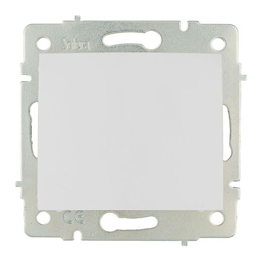 Tapa Ciega De Empotrar Blanco Serie Europa Solera Erp75
