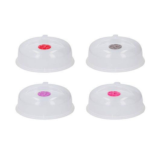Tapa De Alimentos Para Microondas, Colores Surtidos, Ø26 Cm