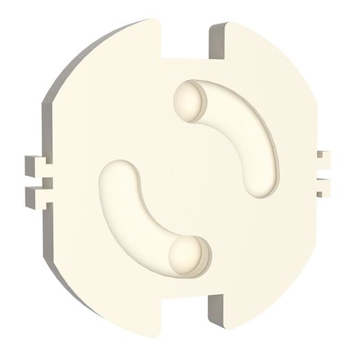 Tapa De Enchufe Giratorios Base T/Tl, Blister 10 Uds