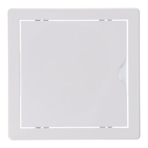 Tapa De Registro Cuadrada Empotrable Abs 15X15Cm Blanca