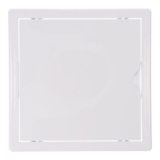 Tapa De Registro Cuadrada Empotrable Abs 20X20Cm Blanca