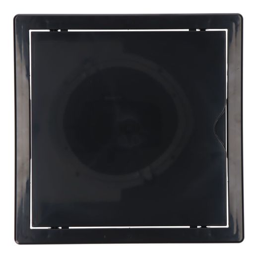 Tapa De Registro Cuadrada Empotrable Abs 20X20Cm Gris Antracita