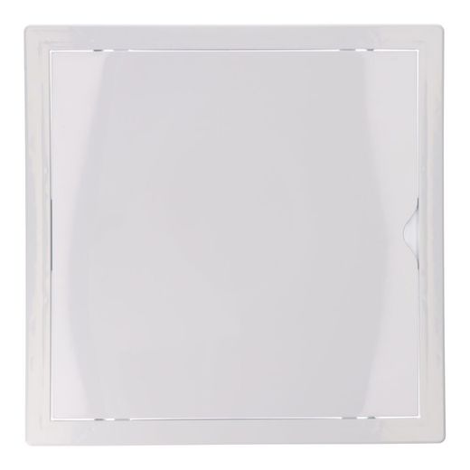 Tapa De Registro Cuadrada Empotrable Abs 30X30Cm Blanca