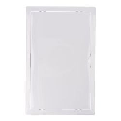 Tapa De Registro Rectangular Empotrable Abs 25X40Cm Blanca