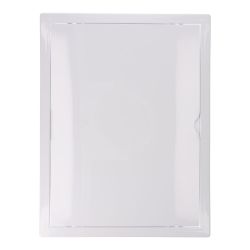 Tapa De Registro Rectangular Empotrable Abs 30X40Cm Blanca
