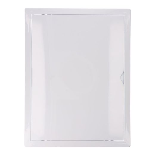 Tapa De Registro Rectangular Empotrable Abs 30X40Cm Blanca