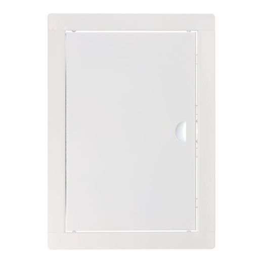 Tapa De Registro Rectangular Empotrable Acero 20X30Cm Blanca