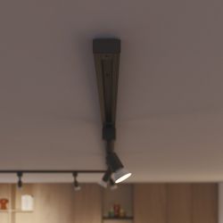 Tapa Final Easylink, Negra, 2 Uds