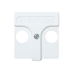 Tapa Tv-Radio-Sat Serie 27 Blanco