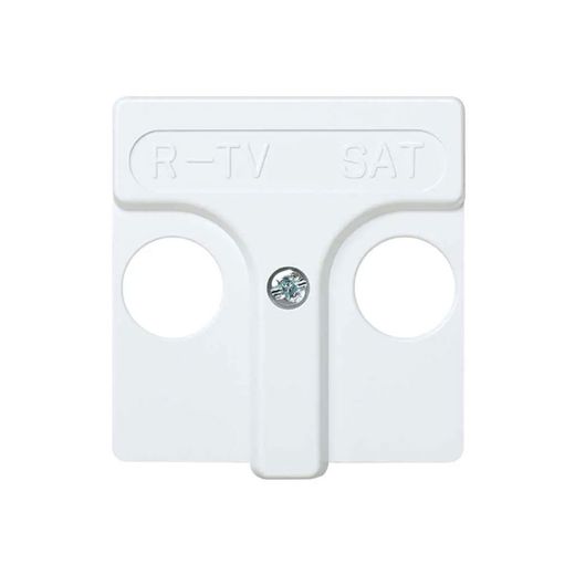 Tapa Tv-Radio-Sat Serie 27 Blanco