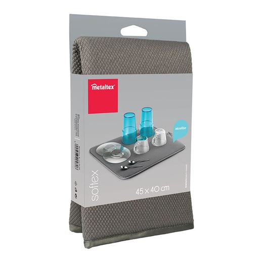 Tapete Escurridor Softex Gris 45 X 40 Cm