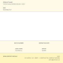 Tapon Fusible Neozed D03 80 A/100 A