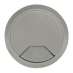 Tapón Pasacables Tpc01 Ø60 X 22 Mm Gris, Blister