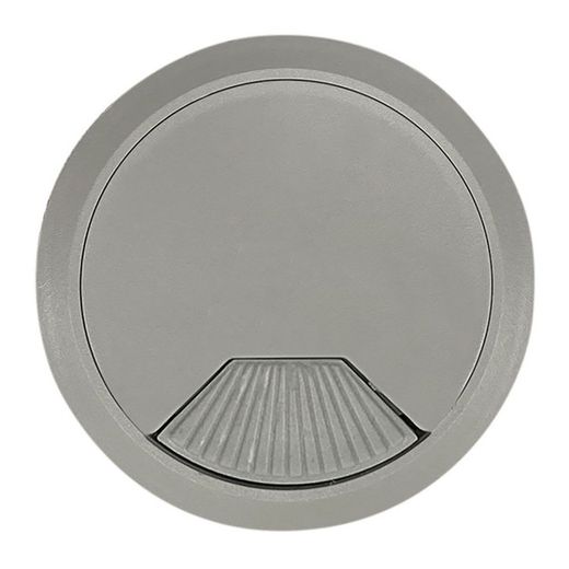 Tapón Pasacables Tpc01 Ø60 X 22 Mm Gris, Blister