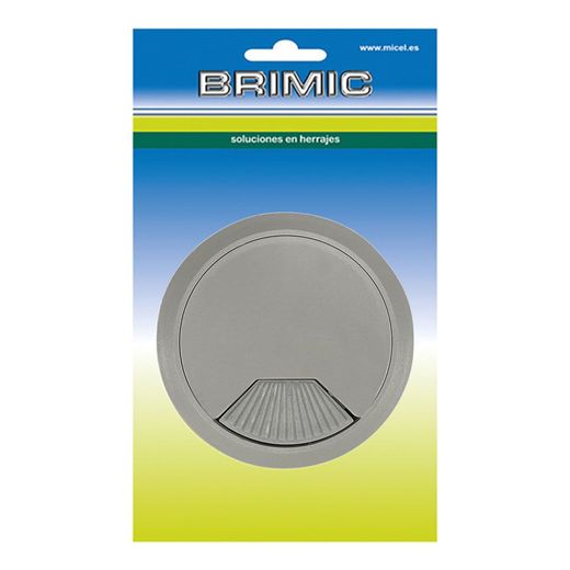 Tapón Pasacables Tpc01 Ø60 X 22 Mm Gris, Blister