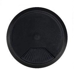 Tapón Pasacables Tpc01 Ø60 X 22 Mm Negro, Blister