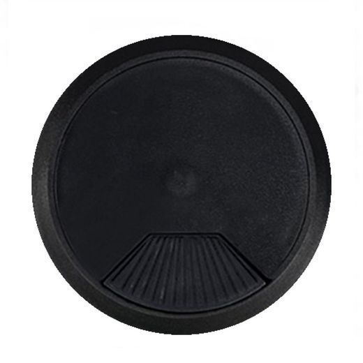 Tapón Pasacables Tpc01 Ø60 X 22 Mm Negro, Blister