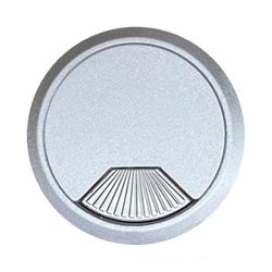 Tapón Pasacables Tpc01 Ø60 X 22 Mm Plata, Blister